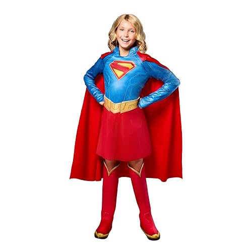 Disfraz Supergirl 2026 vestido para niñas talla XS