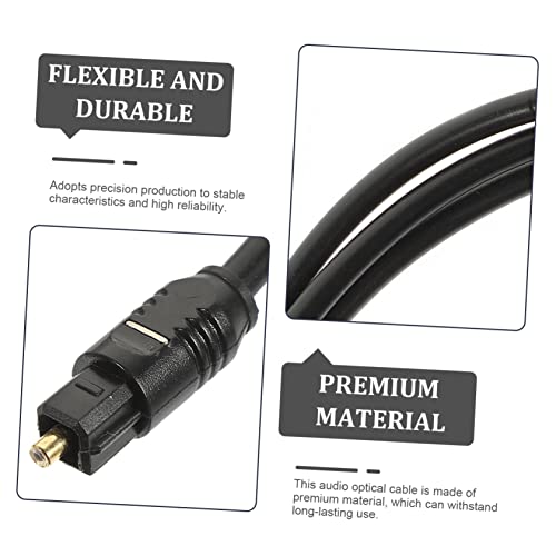 Cable de audio óptico flexible que resuelve problemas de espacio detrás del televisor 6