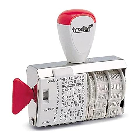 Trodat Classic Line 1117 Rubber Stamp Dater Cover