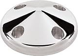 Billet Specialties 84220 Polished Long Water Pump Pulley Nose Cone for Small/Big Block Chevy
