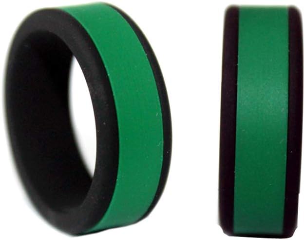 PAMTIER Men's Women's Functional Silicone Rings Classic Collection Outdoor Active Exercise Style Multi Choices