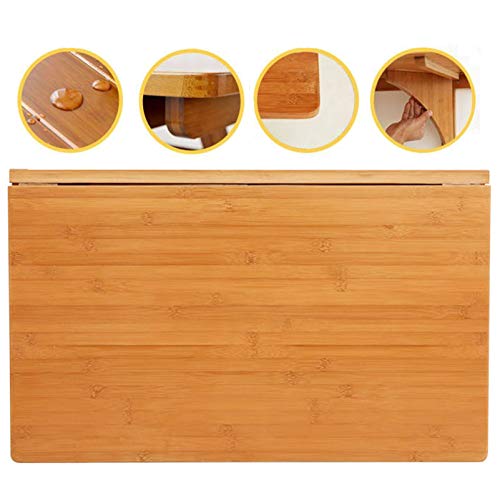 Table à manger de cuisine murale rabattable et bureau pour ordinateur pliable - 4