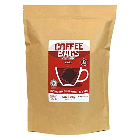 Moreish Coffee Bags - Intense Brew - Rainforest Alliance (50 Strong Coffee Bags) Cover