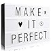 Light up Box A4 LED Message Box Light NXENTC Cinematic Light up Sign with 90 Letters Numbers and Symbols for Home Bar Shop and Party