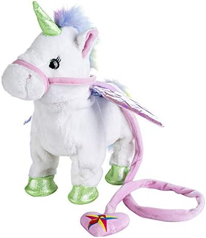 Northwest Innovation Magic Unicorn - Walking and Singing Pony - Best Gift for Your Kids (White)