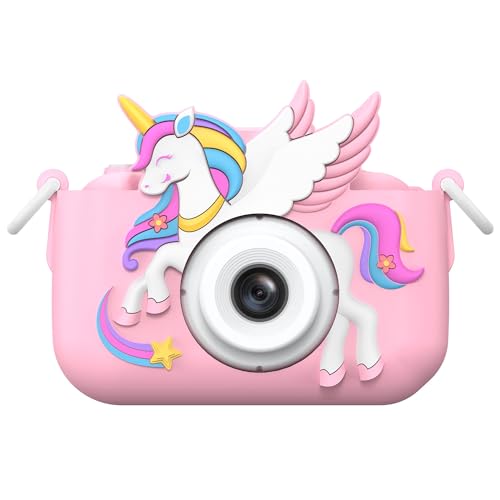 Cimizi Kids Camera Gifts Toys for 3-12 Year Old Girls and Boys (Mix Pink)