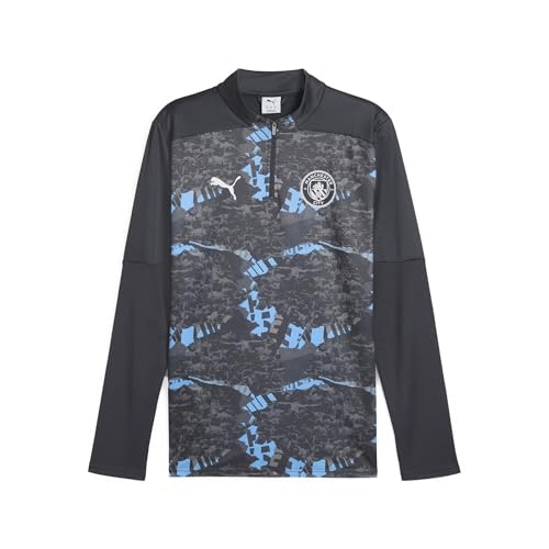 Camiseta Puma MCFC 1/4 cremallera para hombre sudadera Manchester City de fútbol
