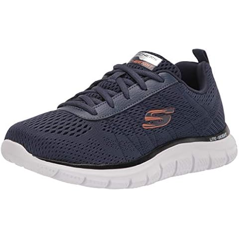 Skechers Zapatillas Deportivas Hombre Azul Marino Naranja Nvor Cover