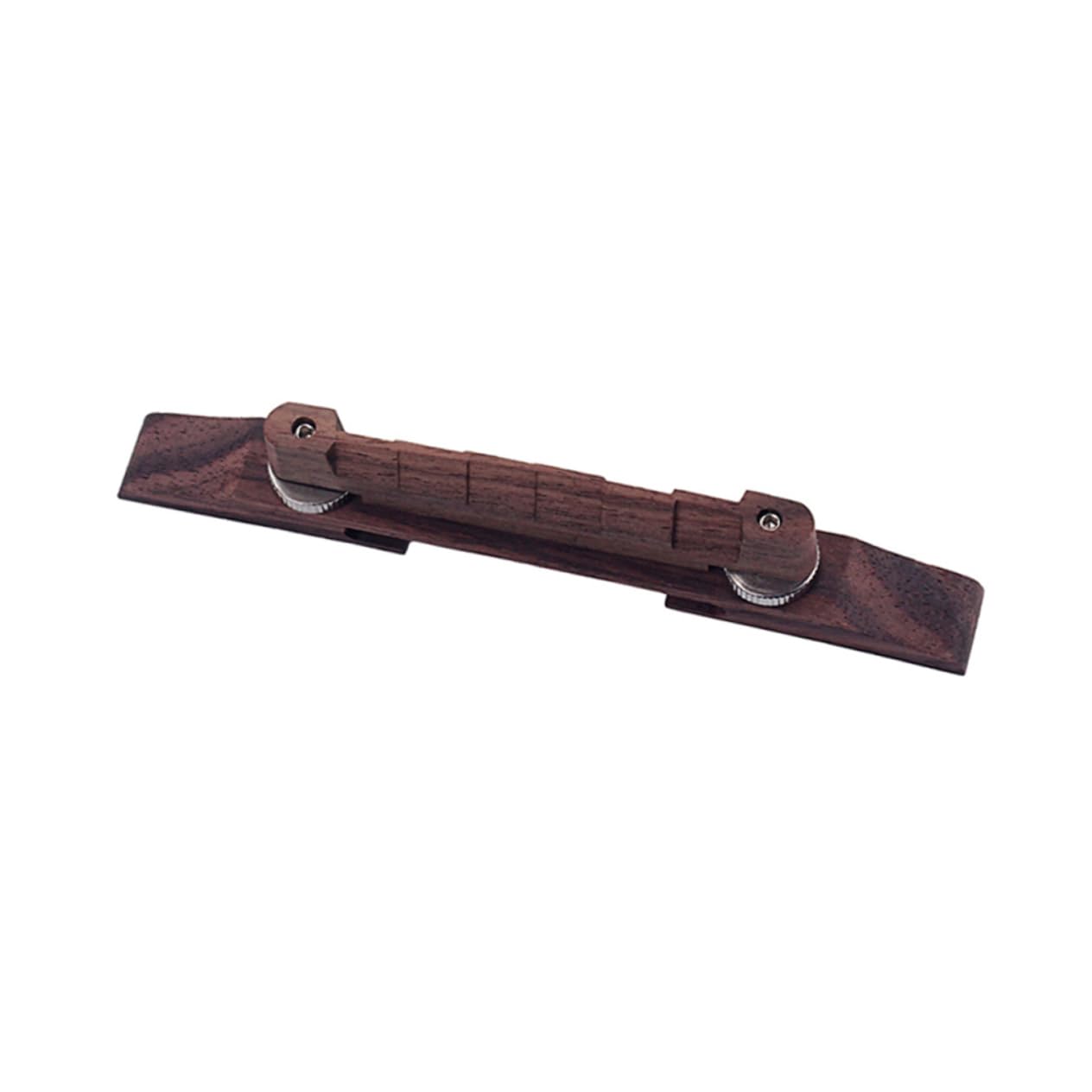 VICASKY 3 Piezas puente de guitarra para bajo puente de rodillos de guitarra puente de bajo Puente de guitarra con puente de guitarra de palisandro De madera Brown