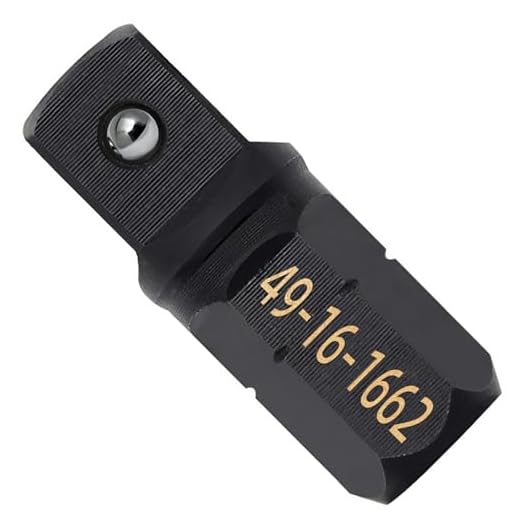 Ptazucv Replacement part Box Ratchet 1/2" Anvil Adapter Compatible with Milwaukee 49-16-1662