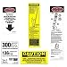 Werner 300 LB Fiberglass Extension Ladder Label Kits (Pack of 6)