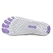 Hf Stride Shoes Women Slip On Wide Toe Box Shoes Zero Drop Workout Cross-Trainer Walking Hiking Grounding Footwear Healthy & Non-Slip Barefoot Sneakers Wide Toe Box Comfort for Everyday Wear Purple