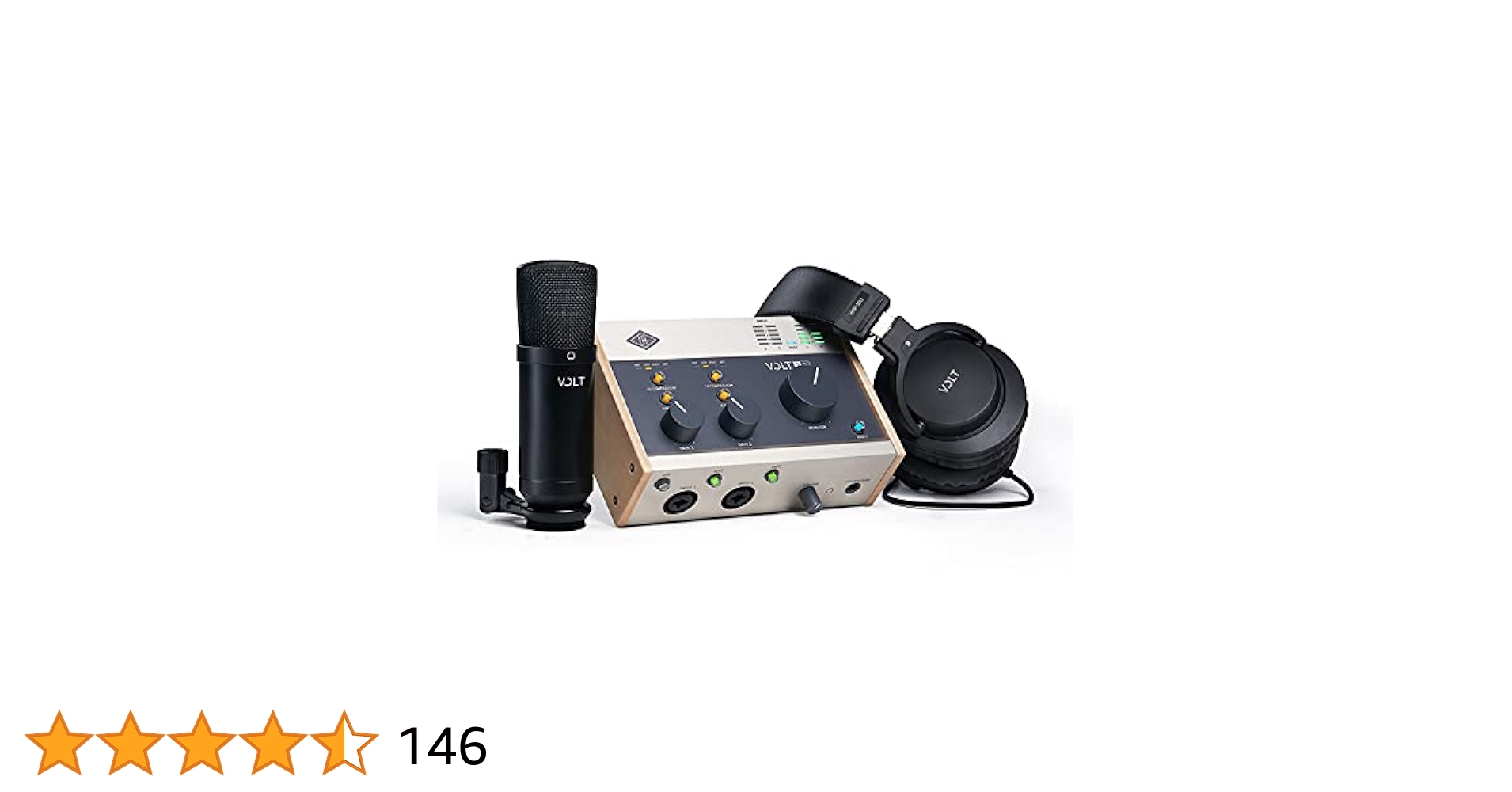 【美品】VOLT 276Studio Packオーディオインターフェイス　ボルト Volt 276 USB Recording Studio - Universal Audio | Hookup, Inc.