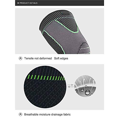 huayao Joelheira, confortável, perna longa respirável, joelheira, futebol, dor nas articulações, sup