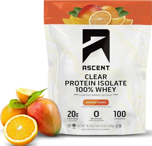Ascent Clear Whey Orange
