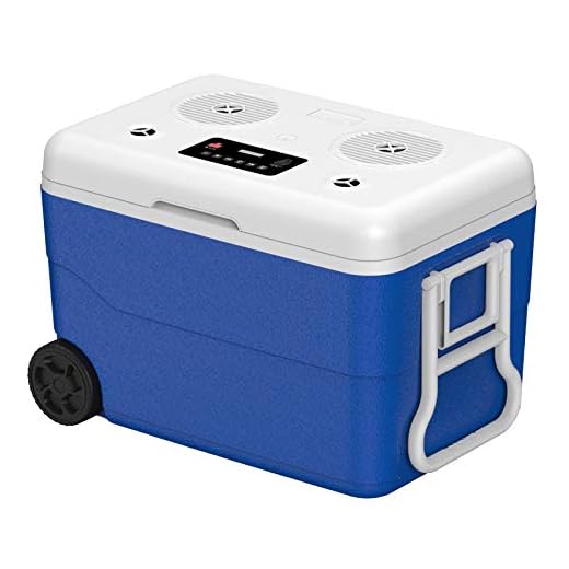 Technical Pro Rechargeable Cooler w/Bluetooth+(2) Built-in Speakers+Power Bank