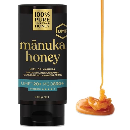 Manuka Honey New Zealand UMF 20+/MGO 826+ Squeezy
