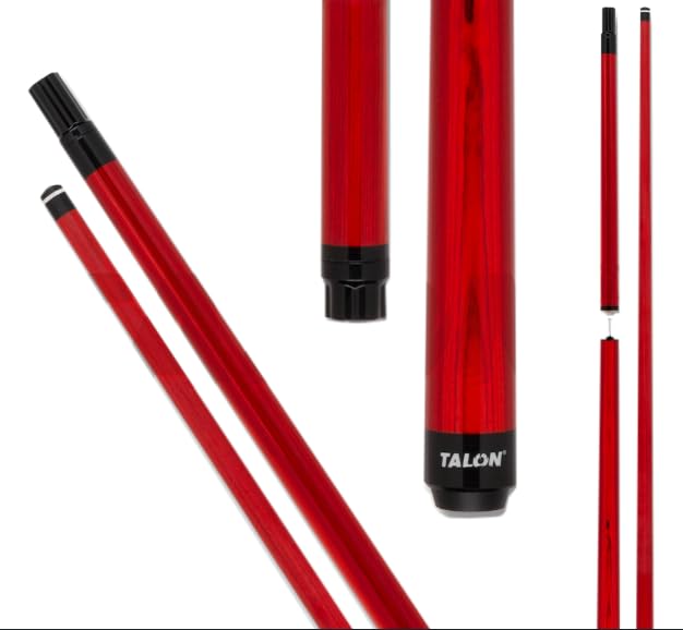 Talon TLBJ01 Taco de Billar Sin Wrap Rojo miniatura 1