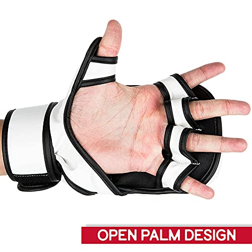 Ufc 8Oz Mma Sparring Gloves - Sm/Med - Mma Gloves, White, Small/Medium #TOP2