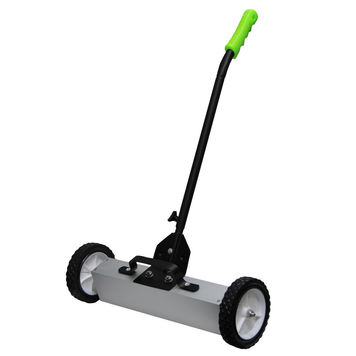 GRIP 24" Rolling Magnetic Floor Sweeper - 30 lb Capacity - Extends from 25" to 40" - Easy Cleanup of Workshop, Garage, Construction Site