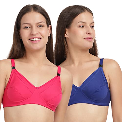 Image of Femzy Women's Cotton Non-Padded Wire Free Maternity Bra