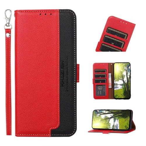 Étui Samsung Galaxy A36 5G folio rouge pour voyager l'esprit léger et sécurisé