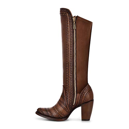 Cuadra Women's Boot in Genuine Leather Brown4
