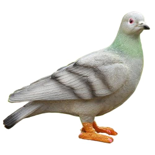 Figura de Pájaro Paloma de Resina Realista para Jardín
