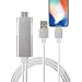 Produktbild Phone zu HDMI Adapter Kabel, Ozvavzk Telefon zu TV HDMI Kabel Adapter 1080P Digital AV Kabel Adapter Kompatibel für Phone XS Max XR XS X 8 7 6 Plus 5s 5,Pad,Pod zu TV Projektor Monitor (6.6FT)