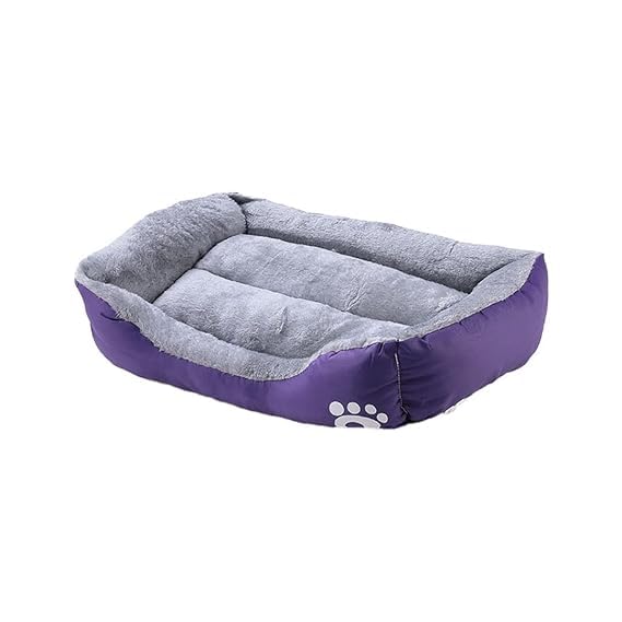 Petvit Dog Bed | Cat Bed | Puppy Bed | Oxford Cloth Polyester Filling Bed for Dog | Washable Dogs Bed | Anti Slip Design | Large Size Dog Bed | Purple (Small) (B0D2Y73GF2) Amazon Price History, Amazon Price Tracker