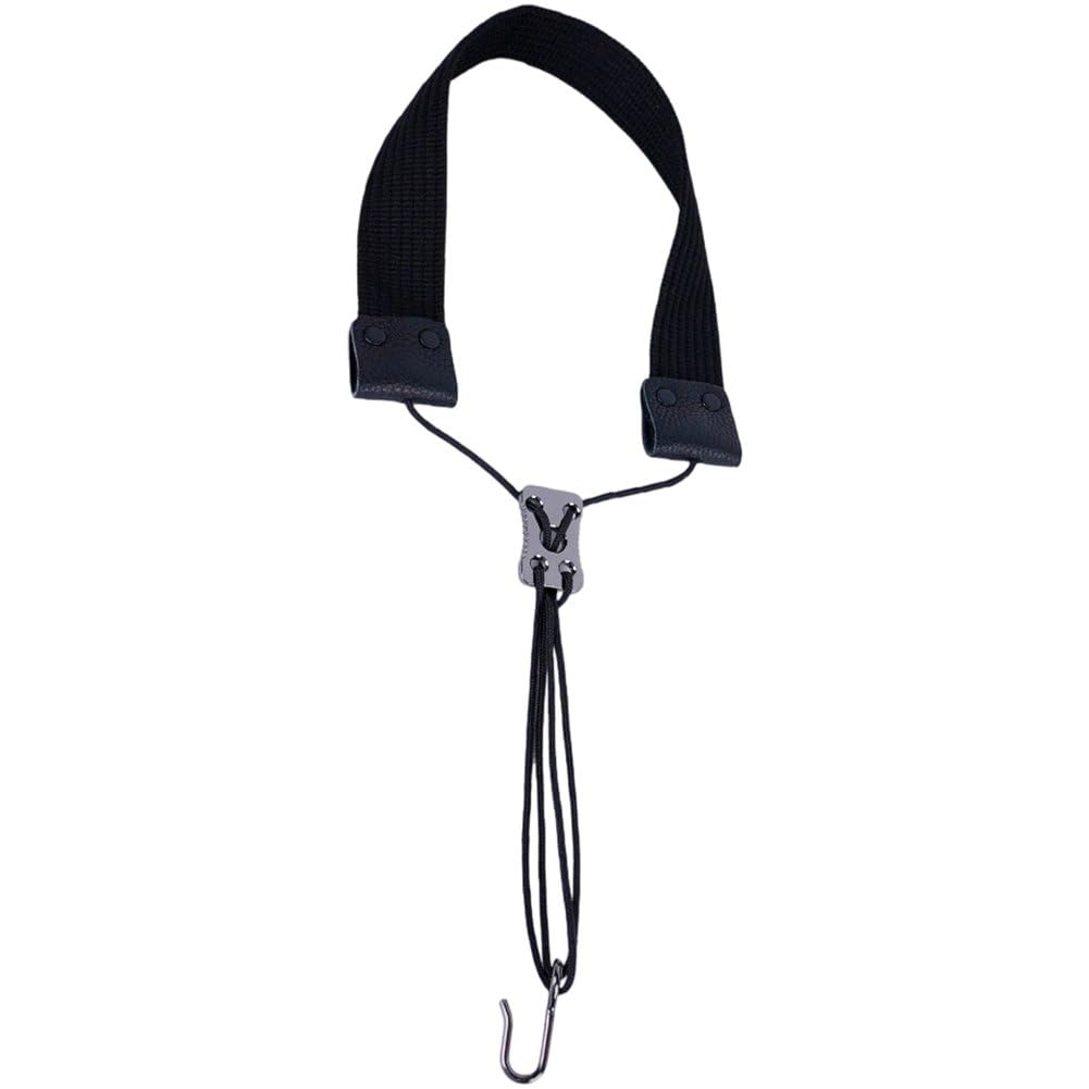 Sslvya Saxophone Strap, Adjustable Sax Neck Strap for Alto Tenor Soprano Baritone Sax, Clarinet