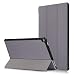 Produktbild Shinyzone Hülle Kompatibel mit Amazon Fire HD 10 Tablet (9. Gen 2019 & 7. Gen 2017 Model),Slim PU Leder Magnetisch Flip Ständer Schutzhülle mit Auto Aufwachen/Schlaf,Grau