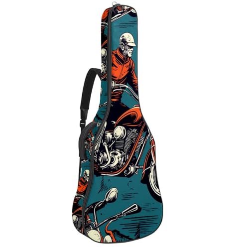 Sac pour guitare acoustique étanche avec double bandoulière pour vos trajets urbains