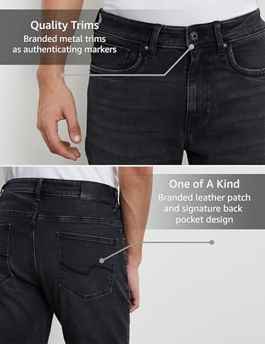 Image of Symbol Premium Men's Cotton Stretch Jeans (Regular Fit)