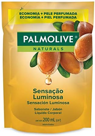 Palmolive Sabonete Líquido Naturals Sensação Luminosa 200Ml Refil