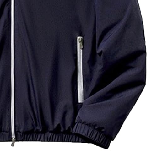 Chaqueta cortavientos impermeable con aislamiento térmico y capucha ajustable 6