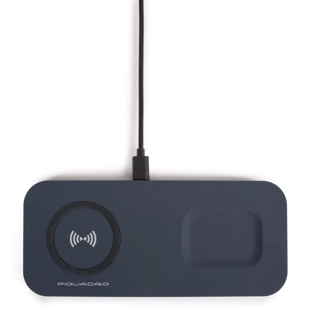 Piquadro Base di ricarica wireless per iPhone® e AirPods® AC5596BM-GR