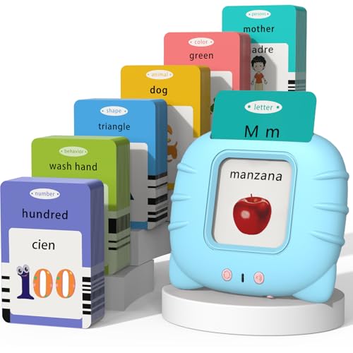 Startcan (スタートカン) スペイン語&英語を話すフラッシュカード…