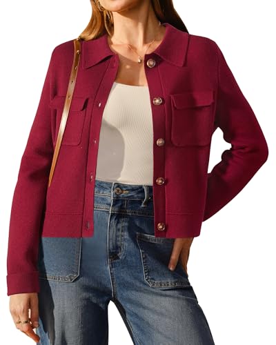 Veste courte en laine mélangée Arach&Cloz pour femme chic