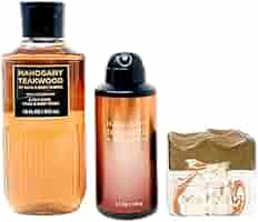 Bath & Body Work３点セットMahogany Teakwood香水 Amazon.com: Bath & Body Works Men's Collection Mahogany