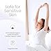 Hooga Grounding Sheet, Organic Fitted Grounded Sheet for Improved Sleep, Pain Relief - Earth Connected Bedding 78”x80”x15” King Size, Pure Silver Fiber and Cotton, Grounding Cord Included. Off White