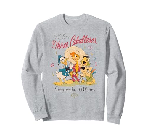 Sweat Donald Duck vintage Disney Les Trois Caballeros pour style rétro et streetwear