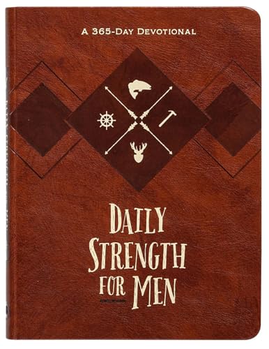 Daily Strength for Men: A 365-Day Devotional (Faux...
