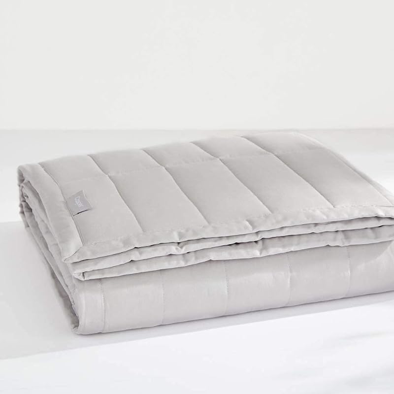 Manta con peso Casper, 10 libras, gris