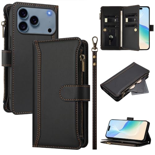 Étui iPhone 17 Pro noir pour vos sorties et voyages quotidiens