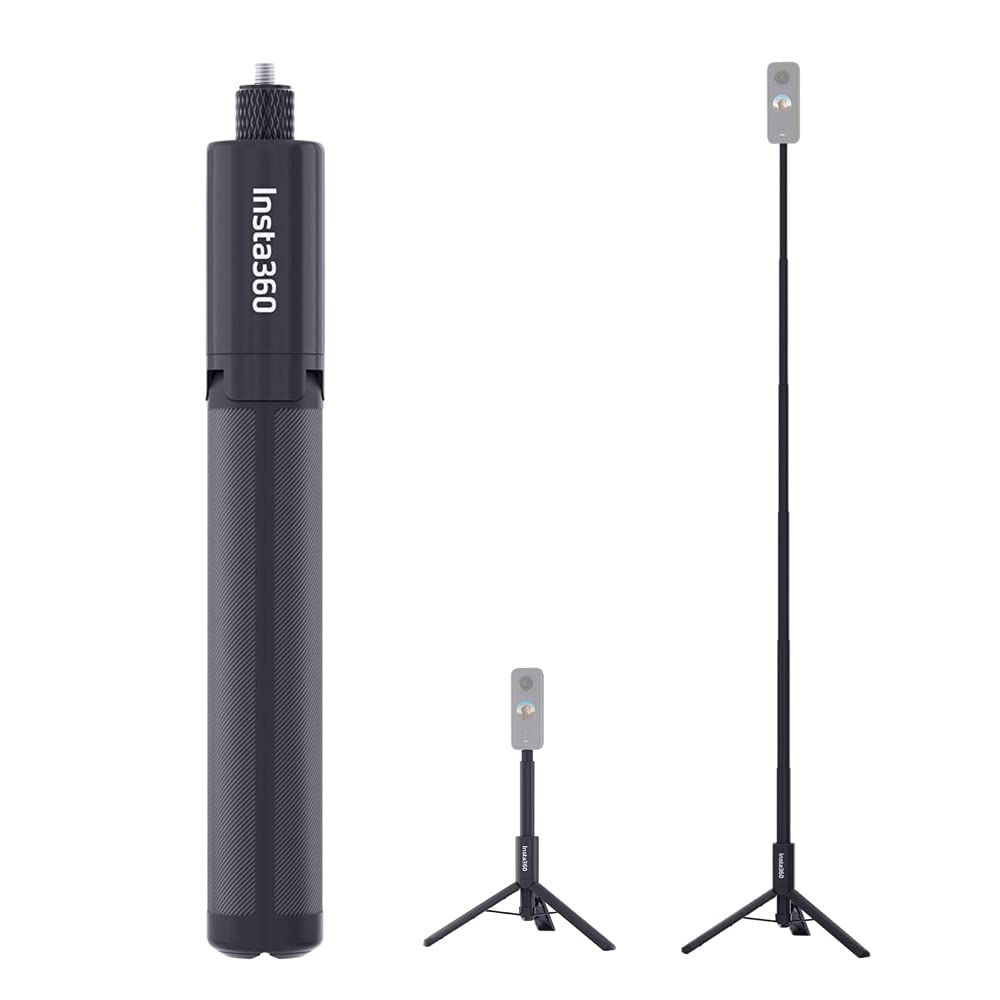 Amazon | Insta360 ONE X2 + 純正バッテリー、3脚自撮り棒 3点セット 