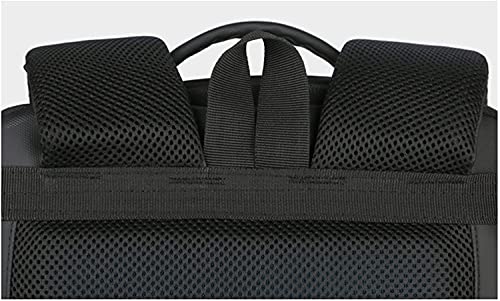 Sac à dos extensible imperméable résistant usure noir USB