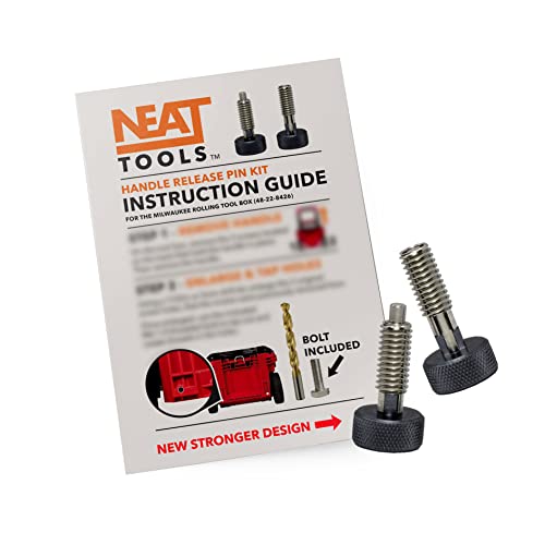 Neat Tools Handle Quick Release Pins Kit for Milwaukee PACKOUT Rolling Toolbox