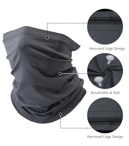 Image of Fishing Neck Gaiter, Sun Protection Face Mask, Cooling Neck Shield Scarf Cycling Balaclava Bandana for Men and Women