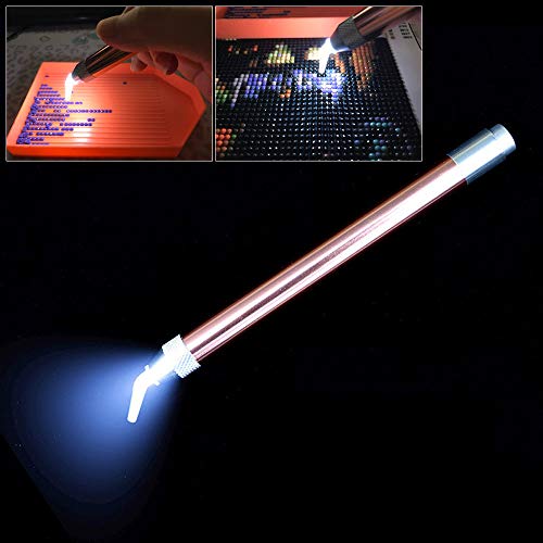 Angled Tip Diamond Painting Lighting Drill Pens DIY Craft Kits Point Drill Pen 5D Painting with Diamonds Accessories Cross Stitch Tools